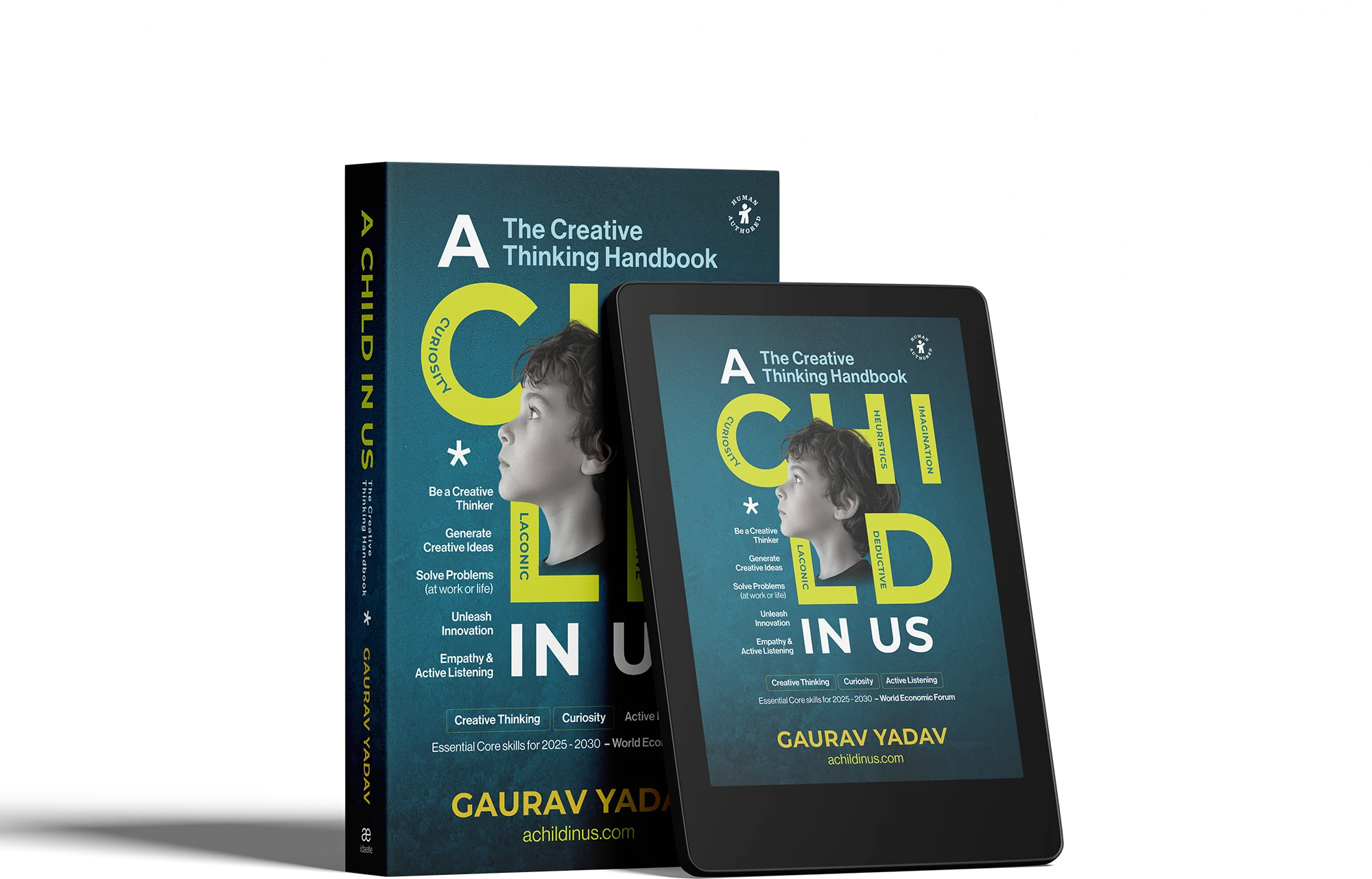 A CHILD in Us: The Creative Thinking Handbook — paperback and eBook editions