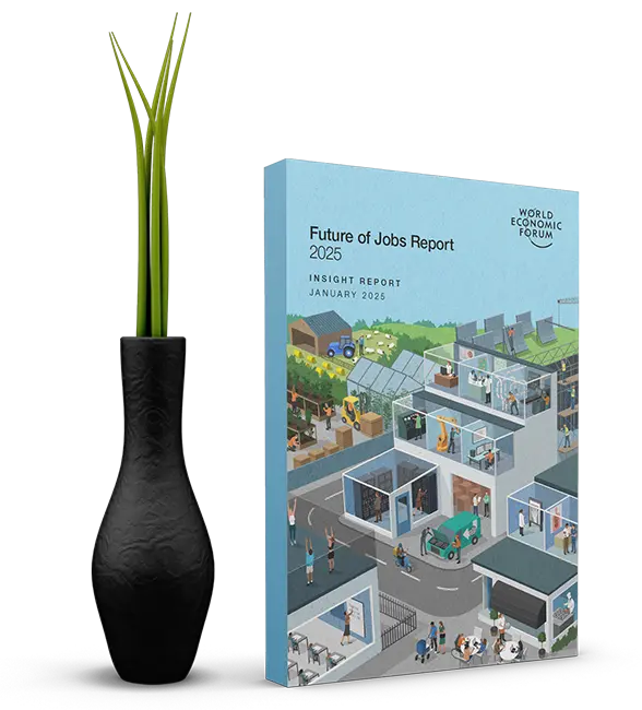 World Economic Forum Future of Jobs Report 2025, printed report cover